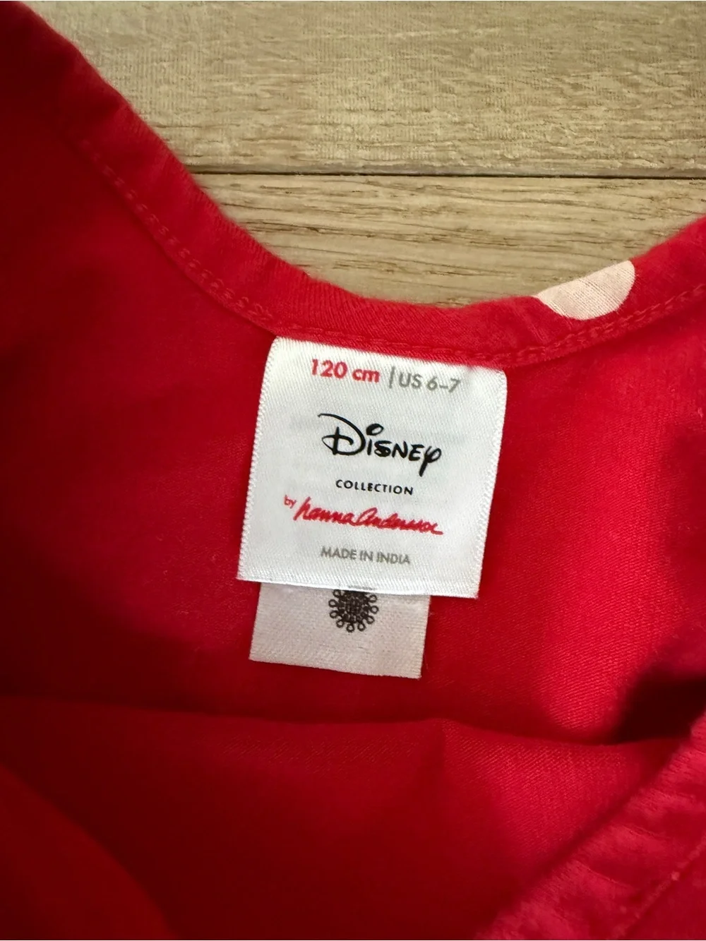 Hanna Andersson Disney Mickey twirl dress - size 6-7